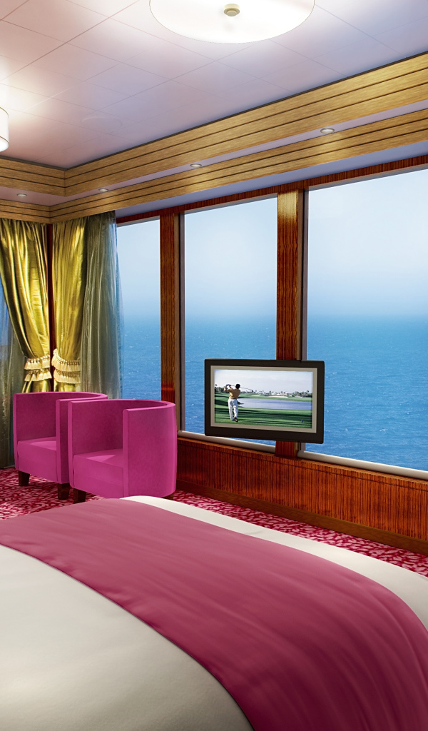 Розовая спальня