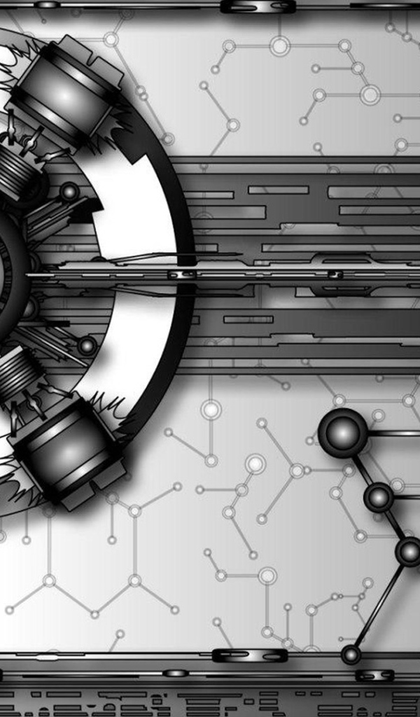 3Д механизм, абстракция