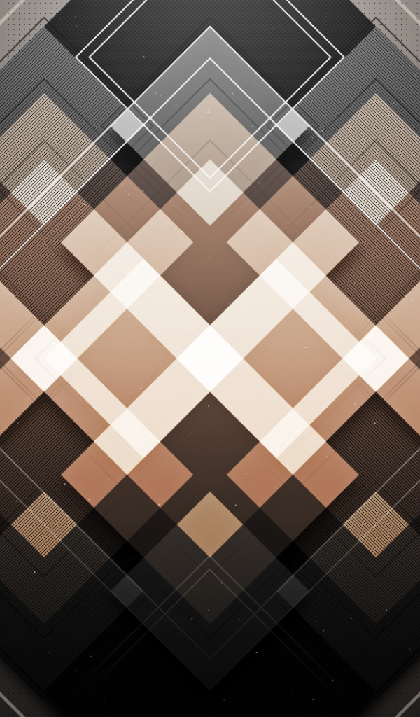 Абстрактные коричневые квадраты