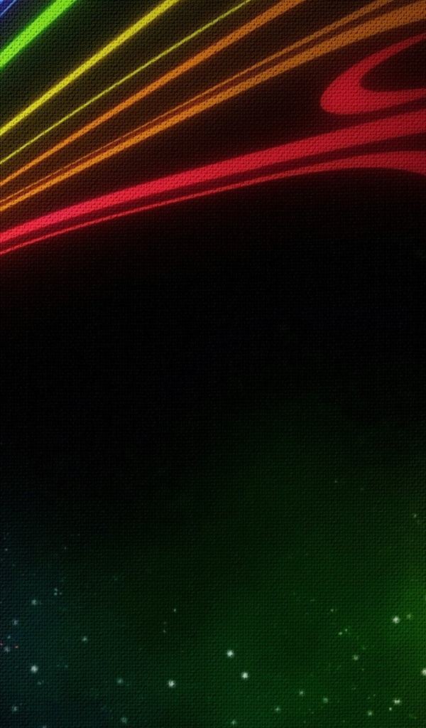 Абстрактное радужное лицо