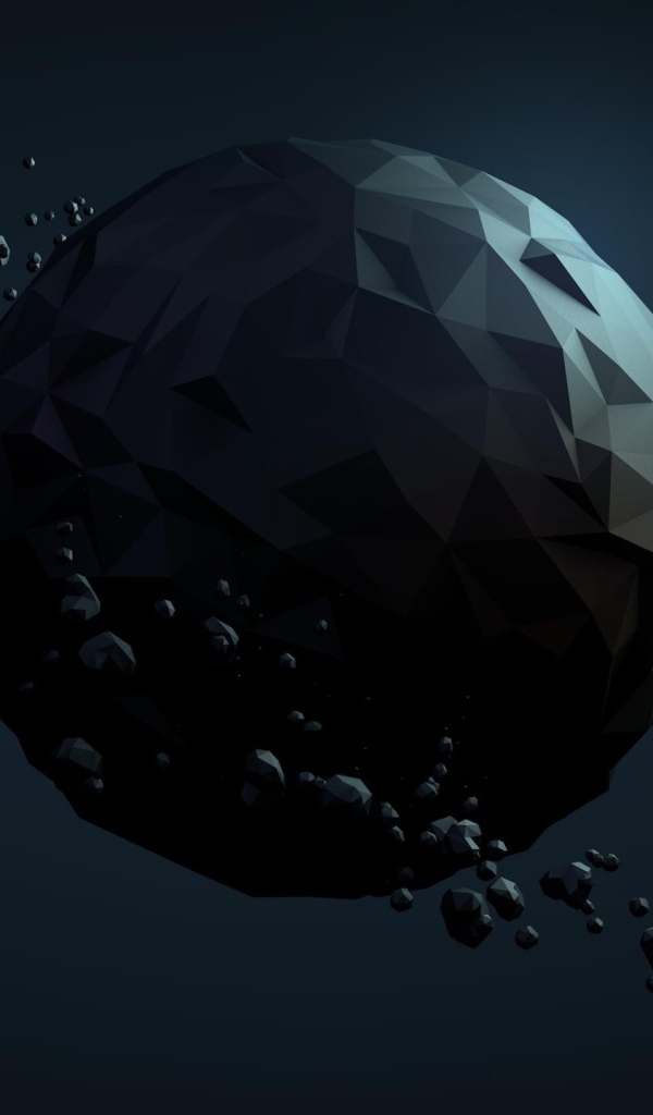 Астероиды вокруг планеты, 3-Д графика