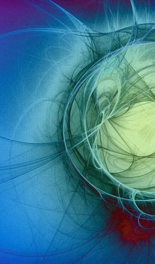 Круг абстрактных линий