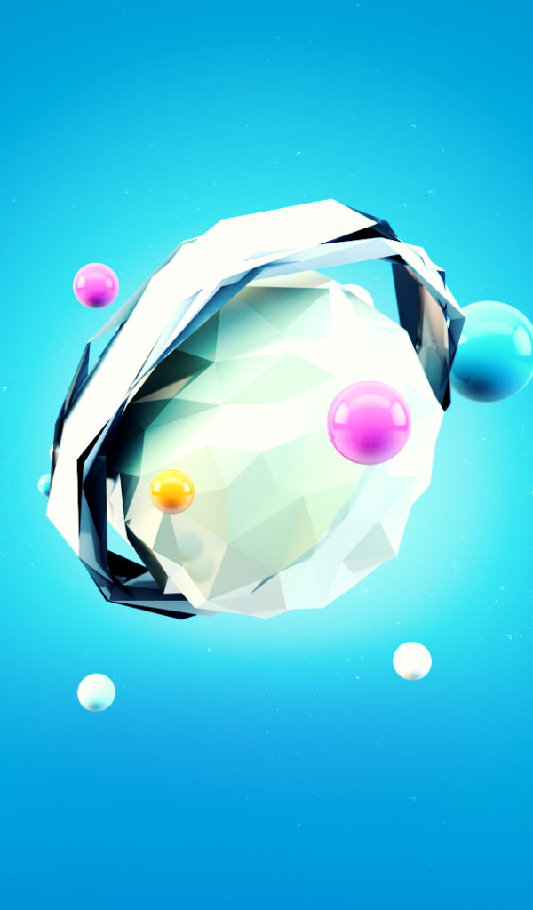 Кристалл в оправе 3Д