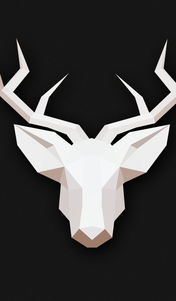 Голова оленя, 3-Д графика