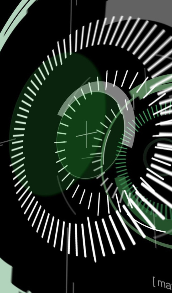 Циферблат прибора в 3Д модели