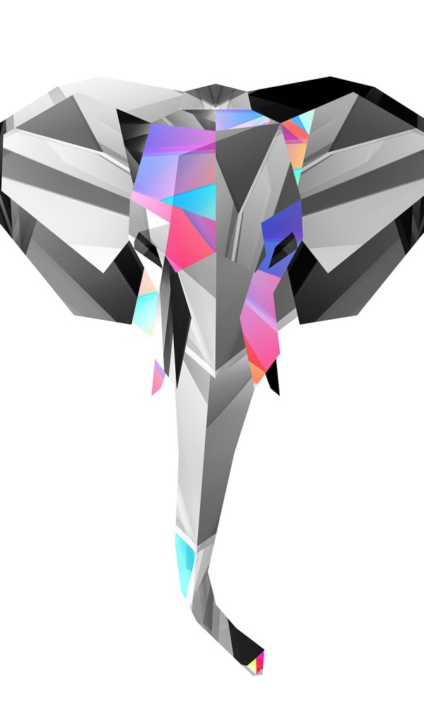 Слон, 3-Д графика