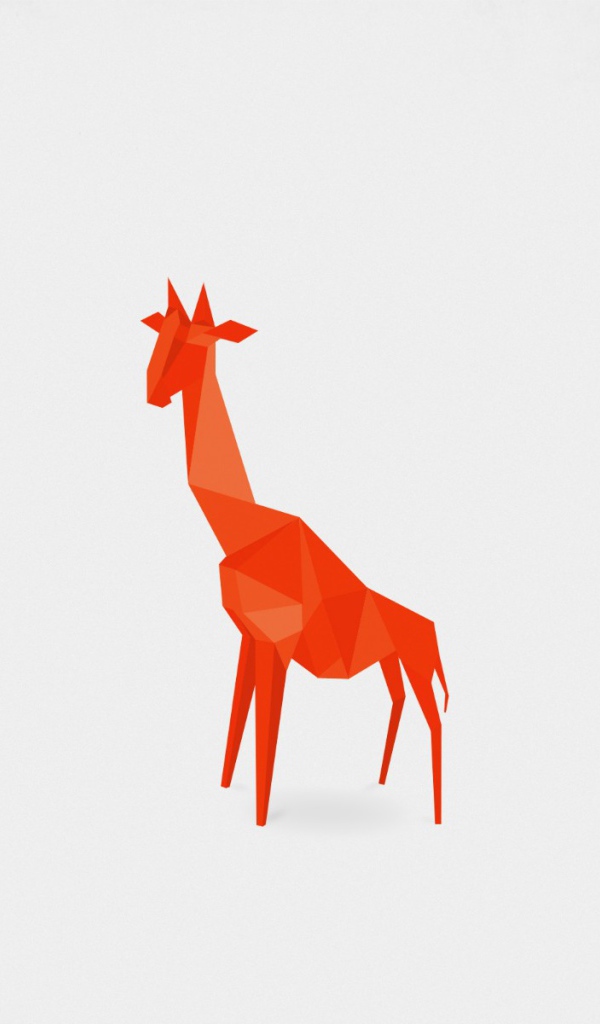 Жираф, 3-Д графика