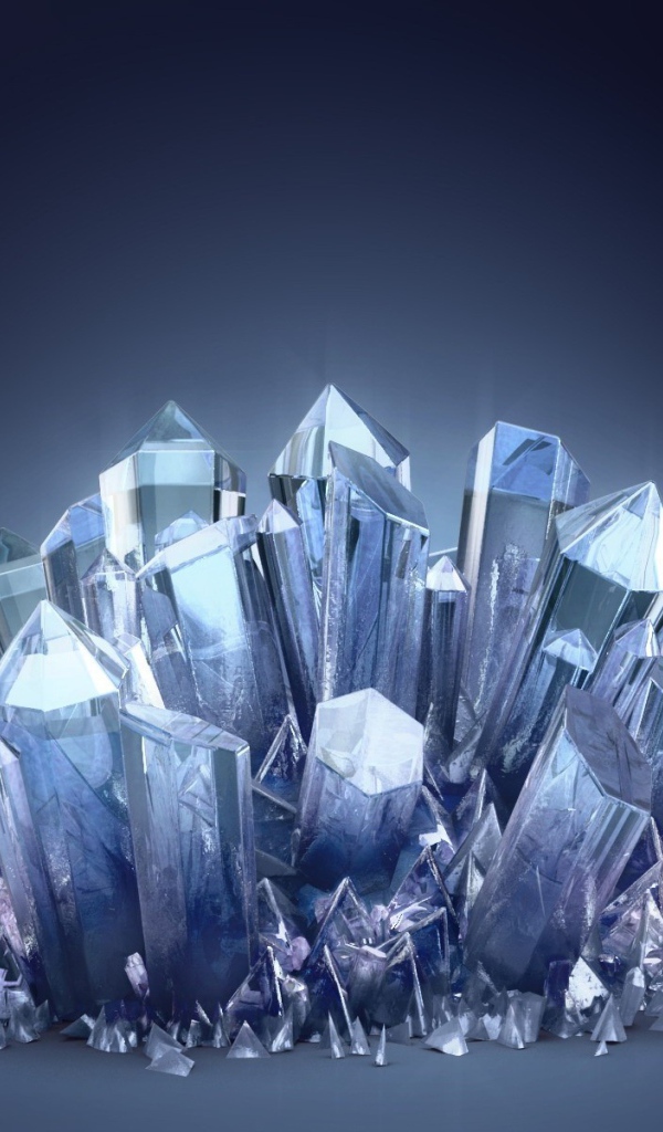 Рост стеклянных кристаллов