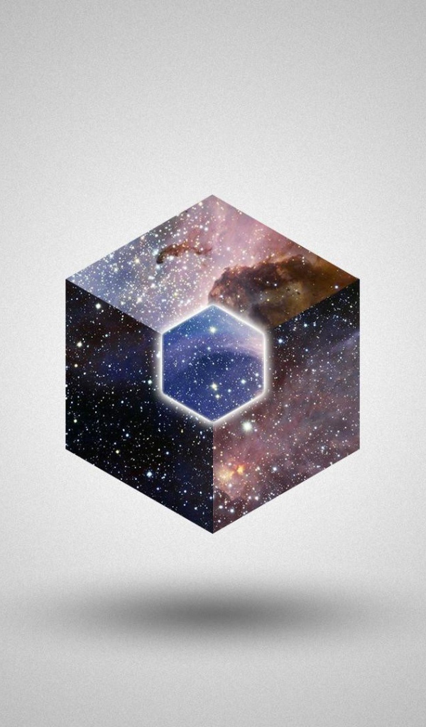 Шестиугольник на кубе