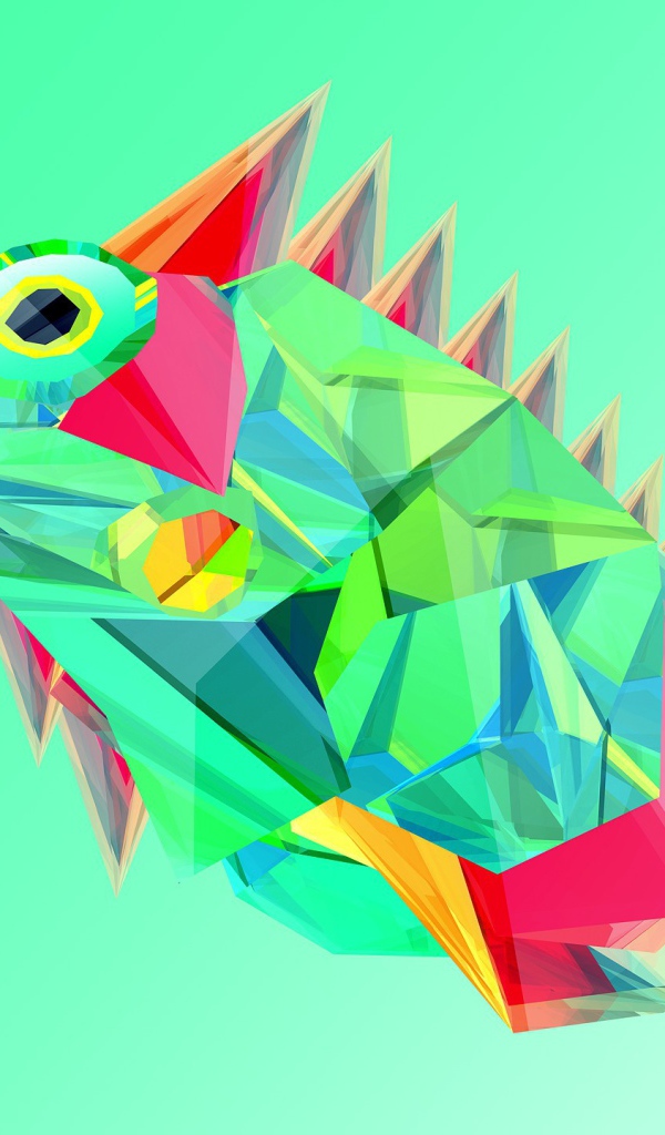 Игуана, 3-Д графика