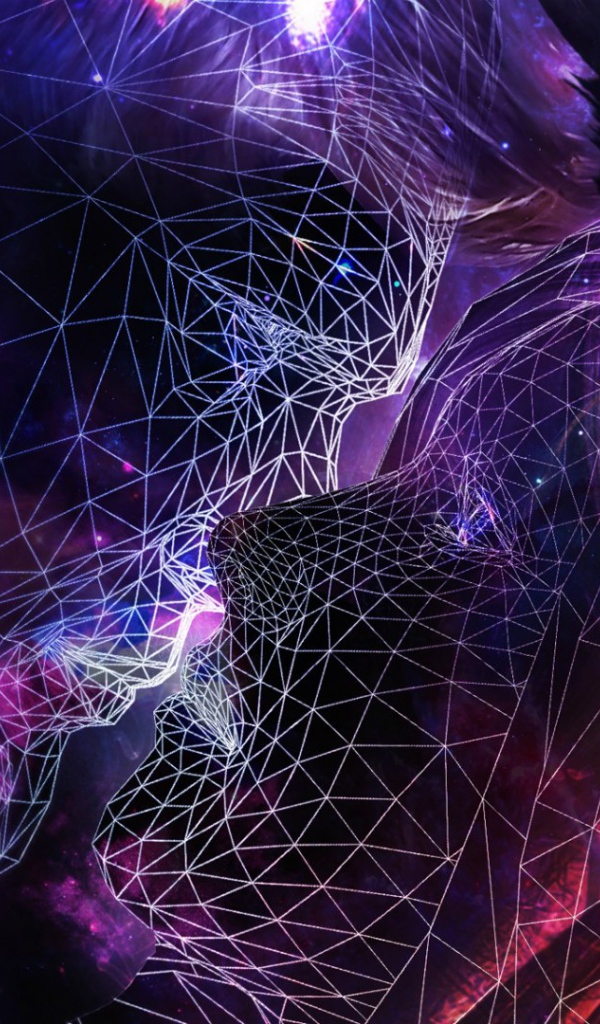 Целующиеся люди в 3Д