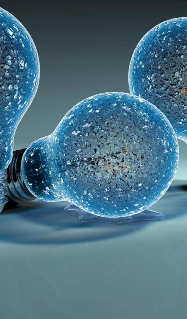 Лампы из льда