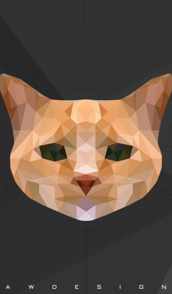 Морда кота, 3-Д графика