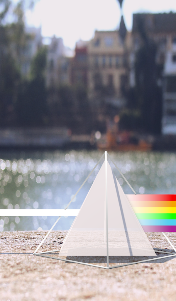 Призма на набережной, 3Д графика