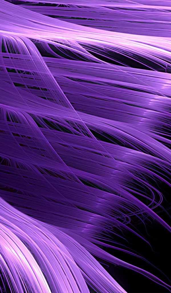 Фиолетовые абстрактные волны