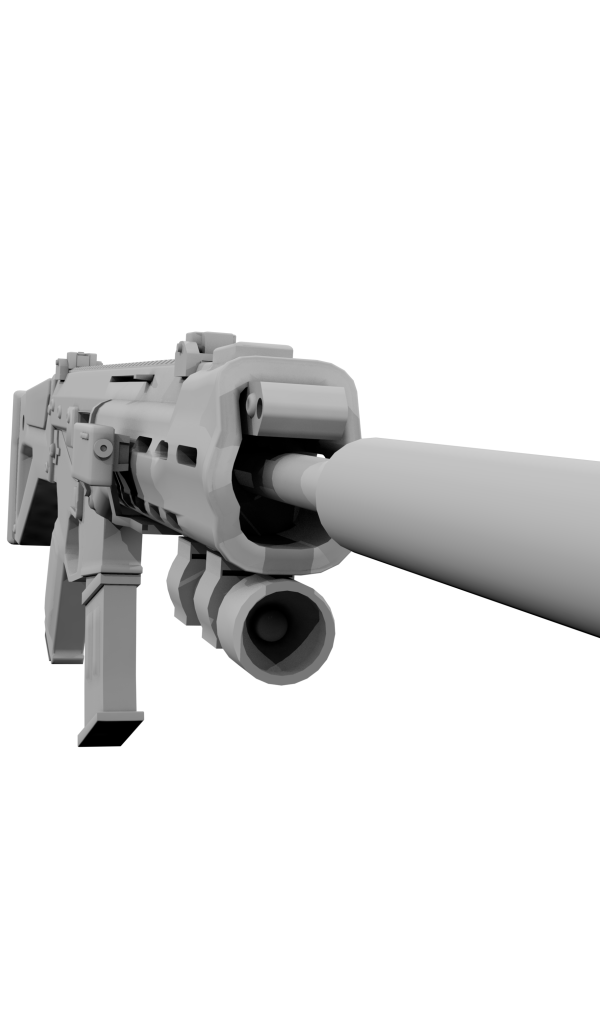 Снайперская винтовка, 3Д модель