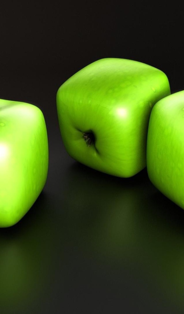 Квадратные яблоки, 3-Д графика