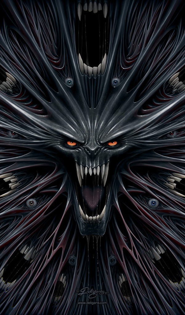 Симметричный фантастический монстр