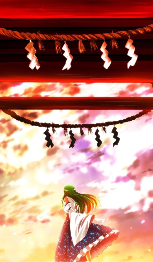 Храм в аниме Touhou Project