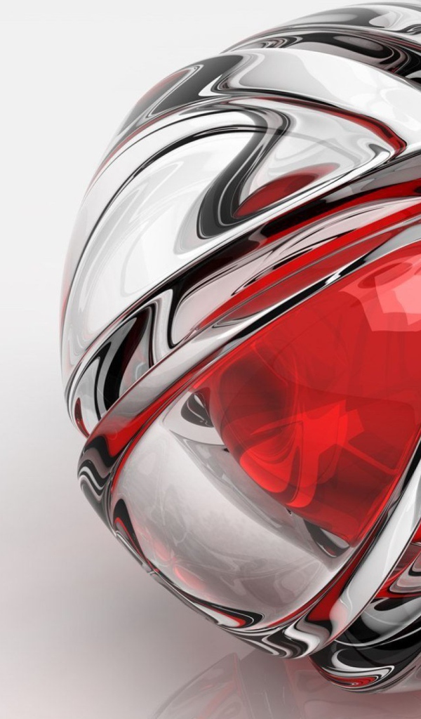 Шар из металла состоящий из долек