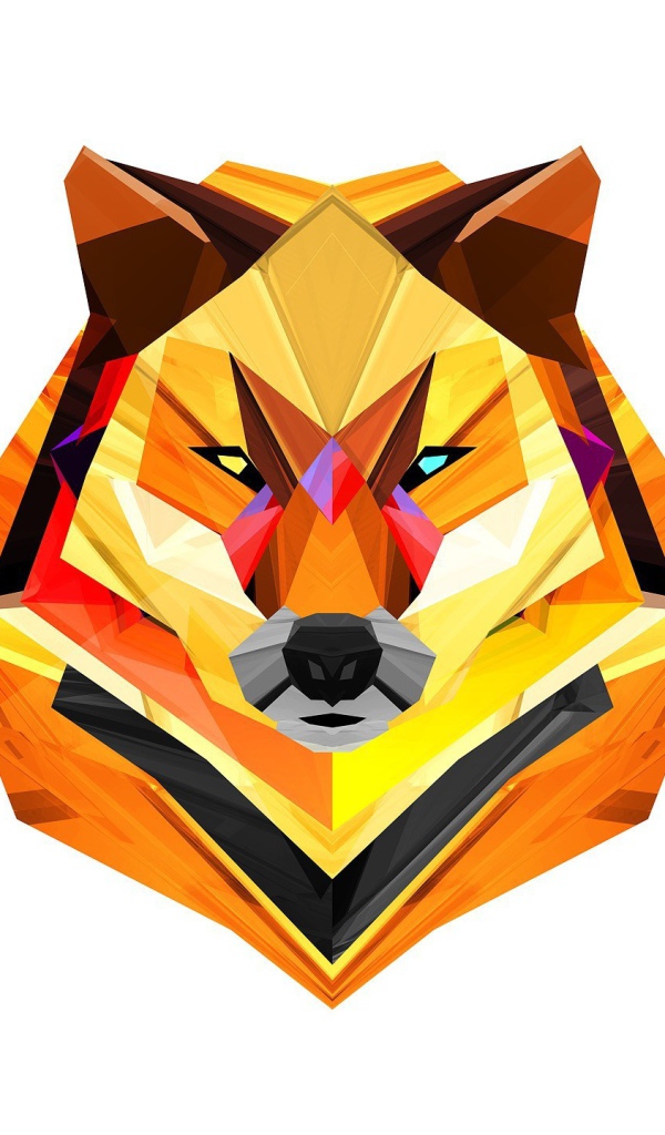 Голова лисы, 3-Д графика