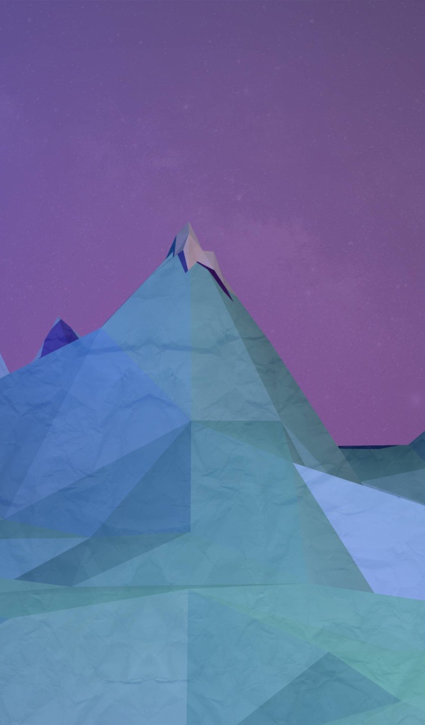 Луна над горами, 3Д графика