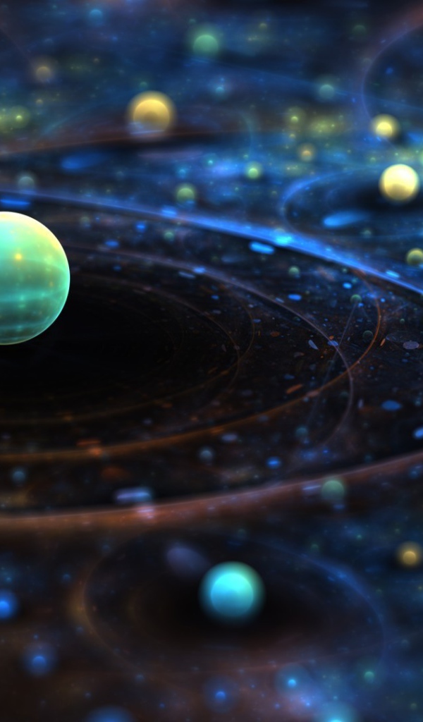 Структура звездной системы, абстракция