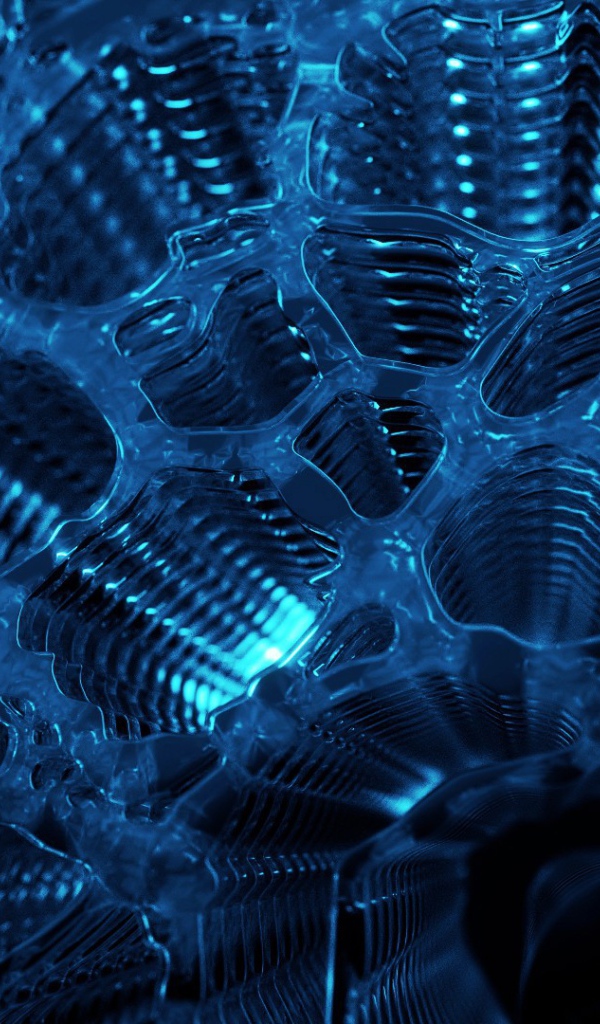 Объемная структура из льда