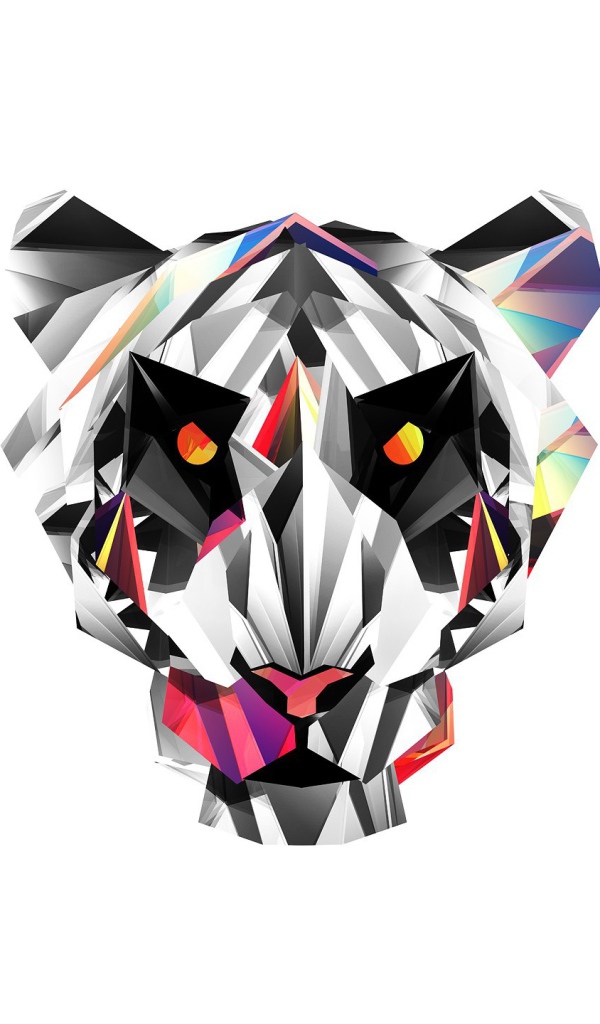 Белый тигр, 3-Д графика