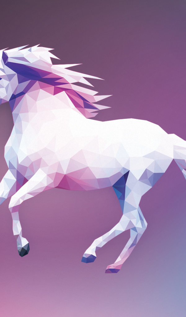 Белый конь, 3Д графика