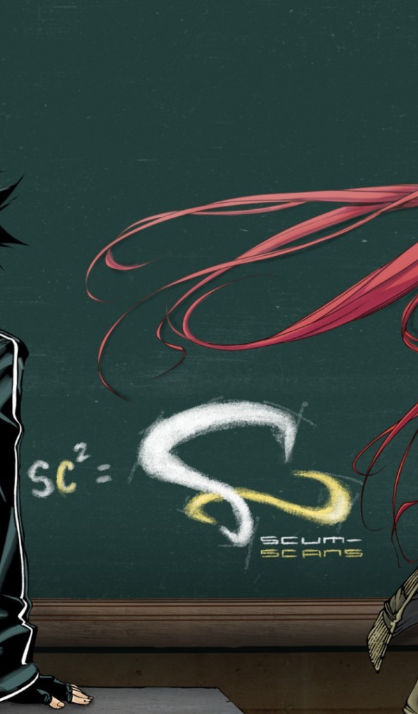 Парень и девушка из аниме Эйр Гир