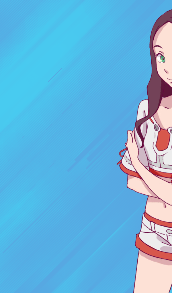 Парень и девушка из аниме Eureka Seven Ao