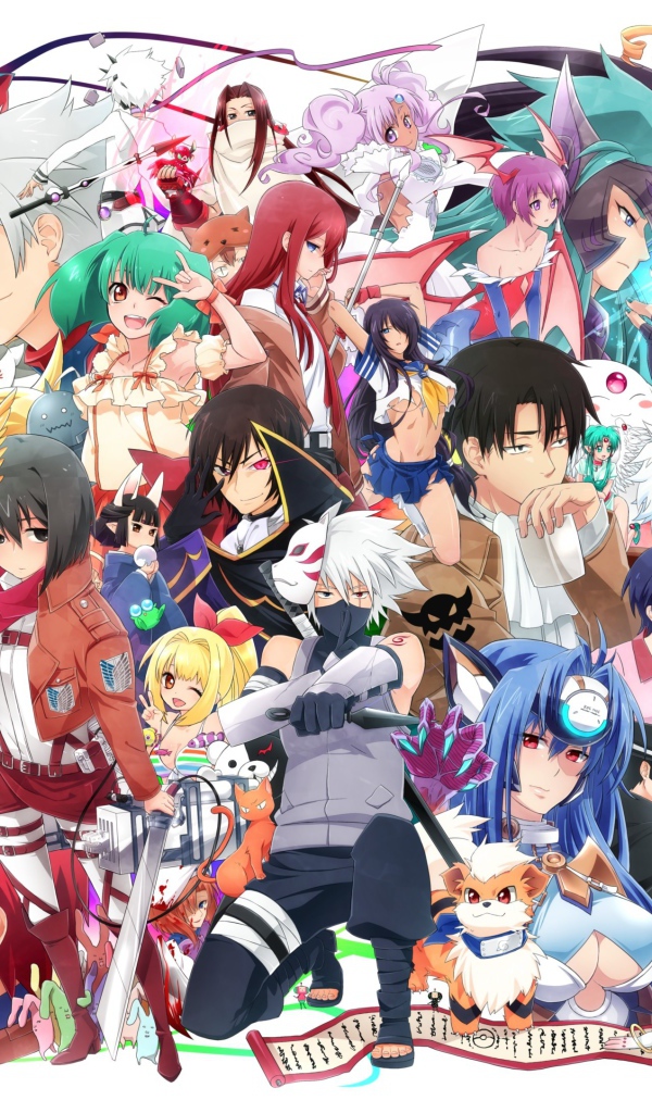 Абсолютно все герои аниме