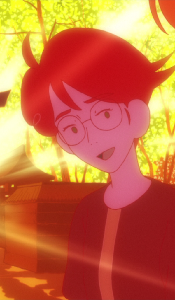 Акаши из аниме The Tatami Galaxy