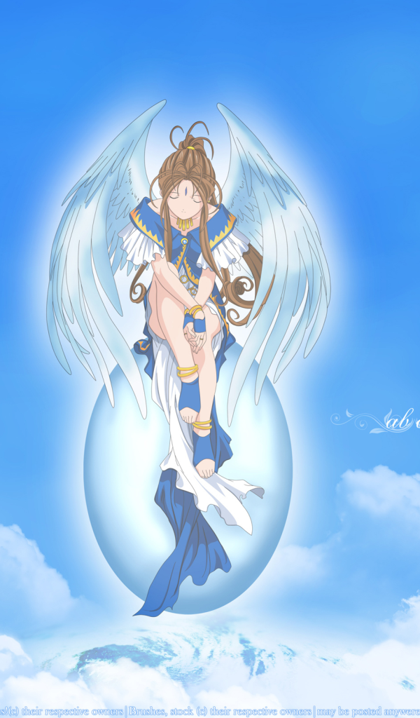 Ангел в небе, аниме Belldandy