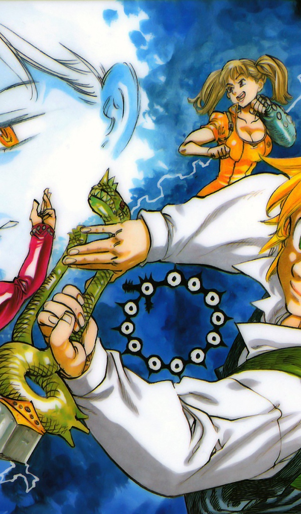 Персонажи аниме Nanatsu no Taizai