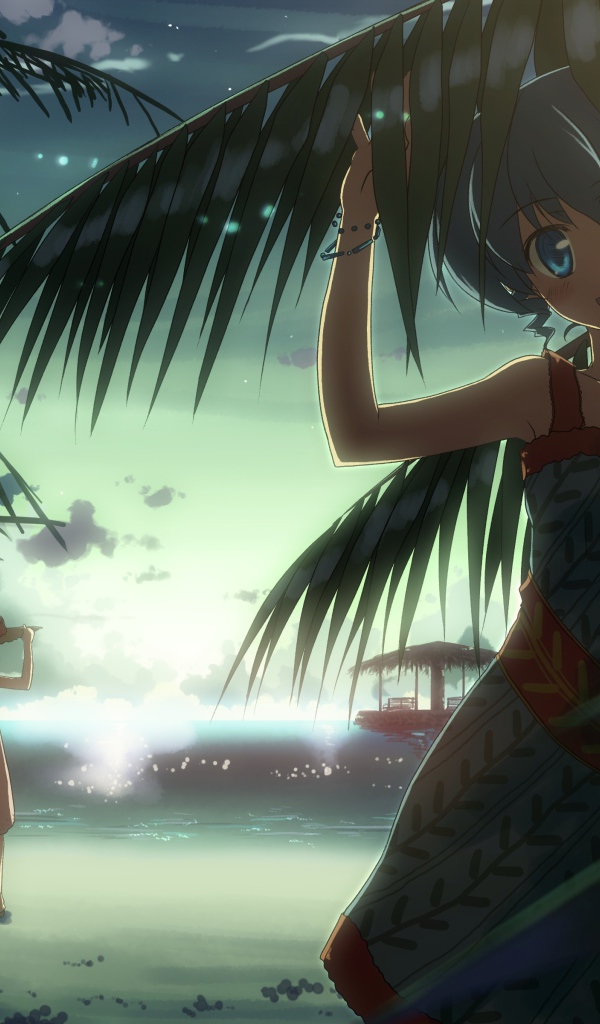 Девушка аниме DJ Max