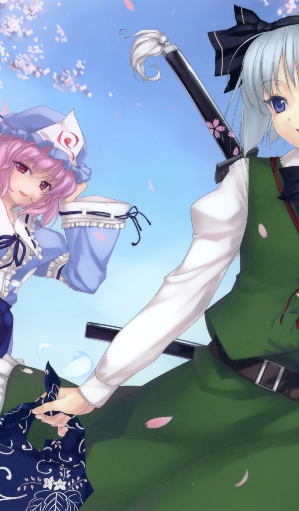 Герои аниме Saigyouji Yuyuko