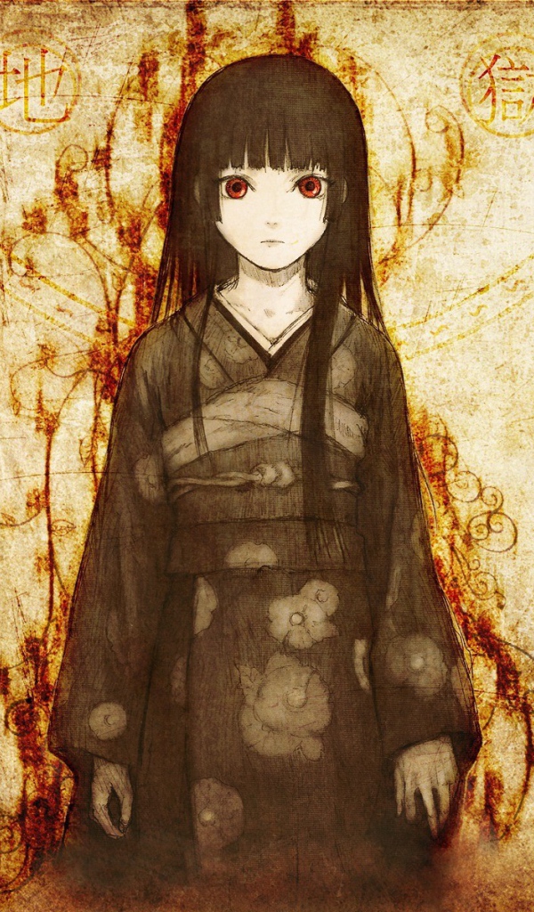 Девушка аниме Энма Ай