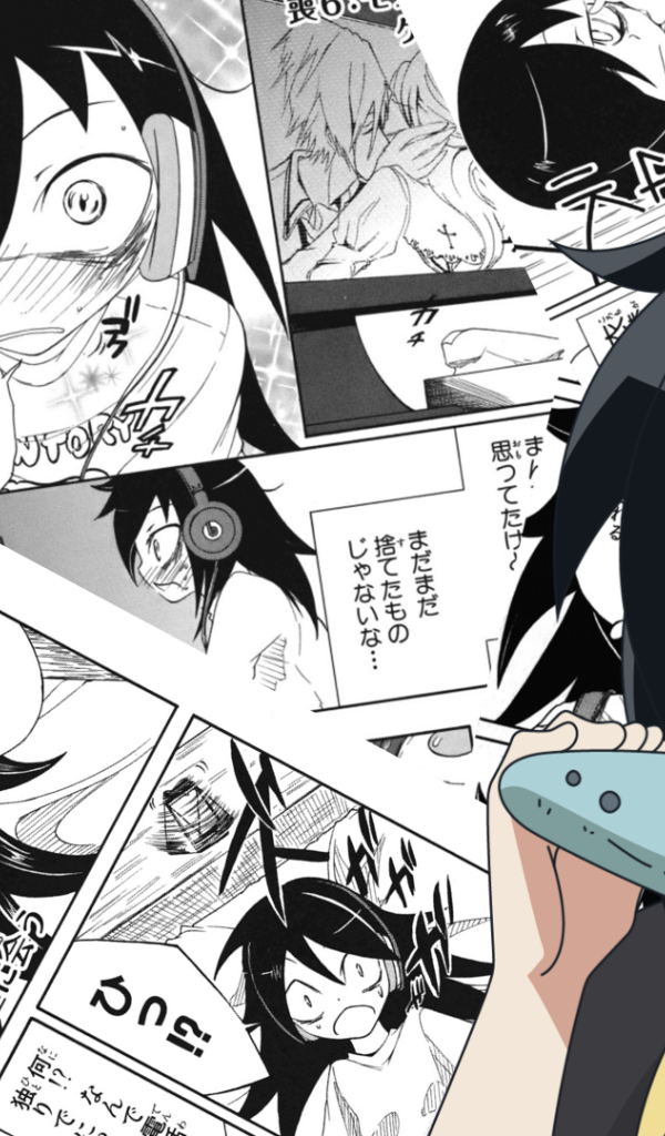 Девушка аниме Куроки Томоко