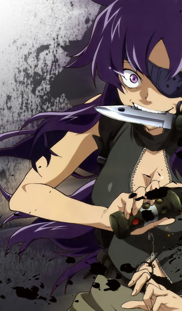 Девушка аниме мираи Никки