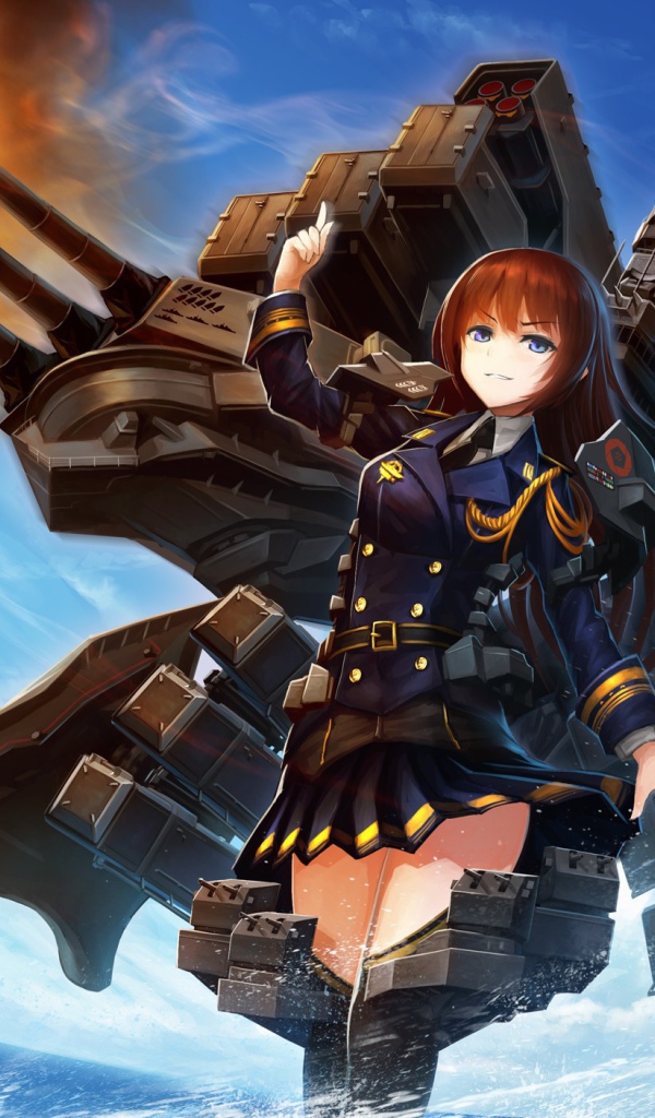 Девушка аниме командует боевым роботом, Kantai Collection