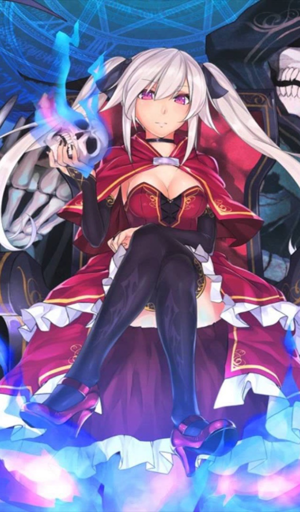 Аниме девушка владыка смерти