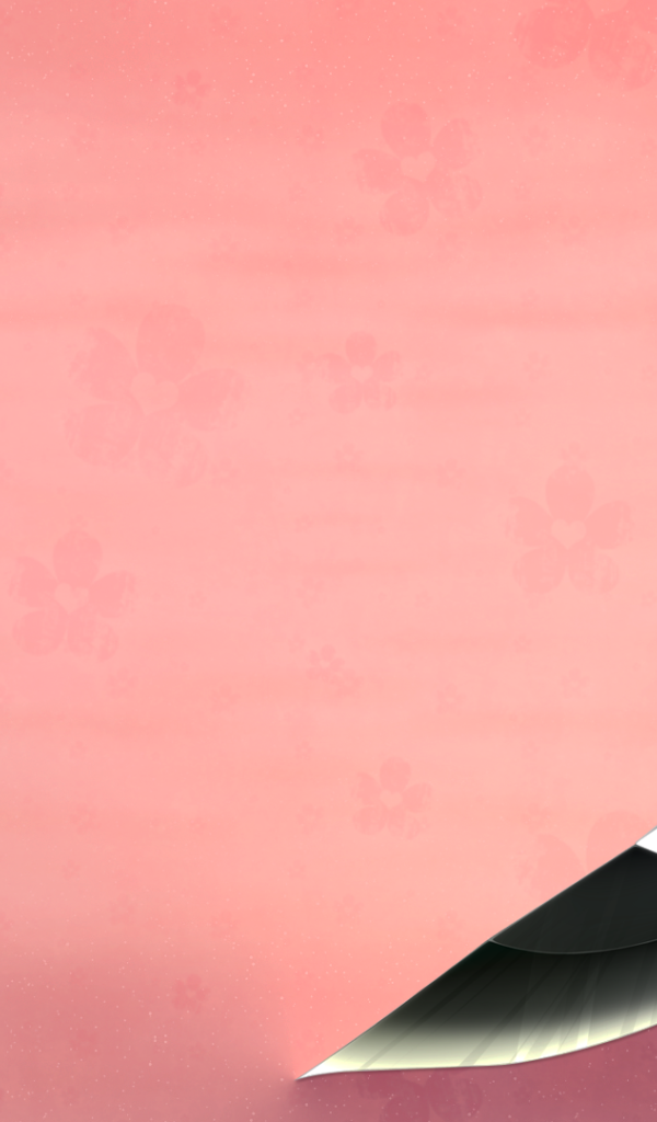 Аниме девушка с оружием, розовый фон