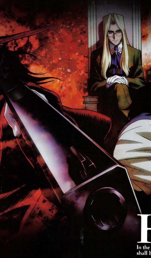 Аниме сериал Hellsing