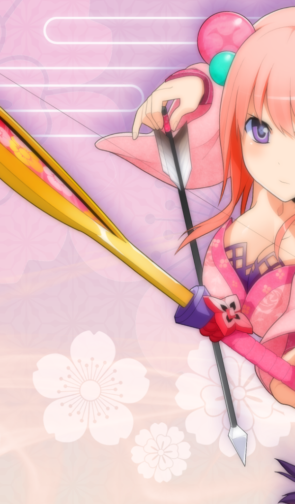 Лучница в аниме Onigirl