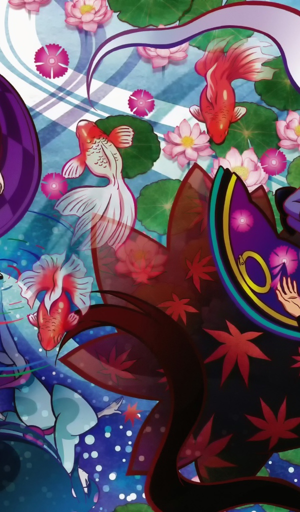 Красивое аниме Katanagatari