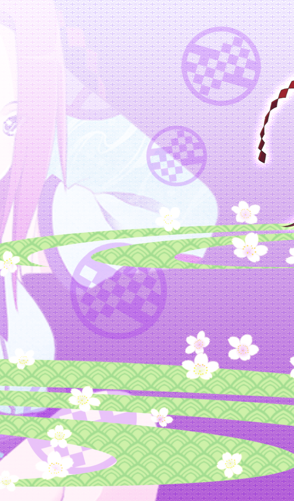 Красивая девушка в аниме Onigirl