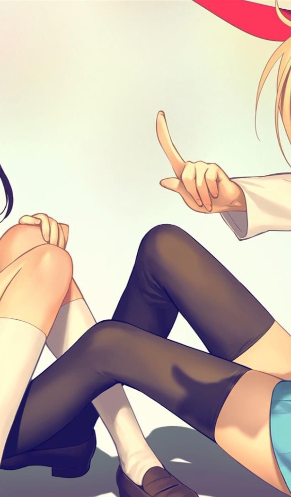 Лучшие подруги из аниме Притворная любовь