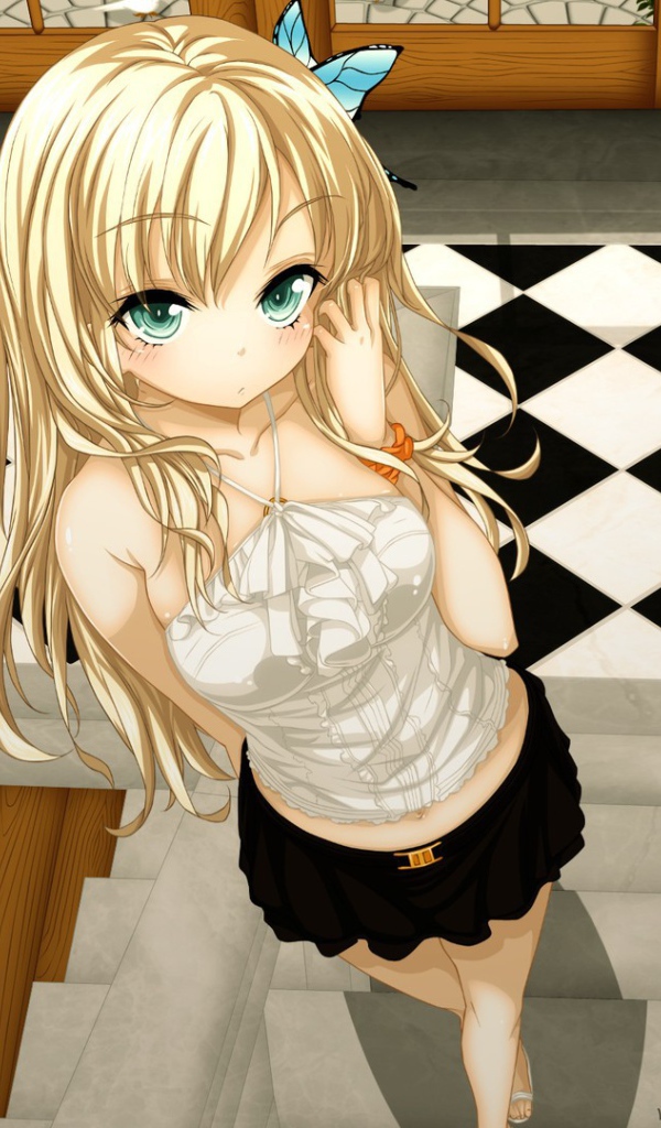 Блондинка в аниме У меня мало друзей